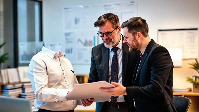 Mentor inspira a joven contable en oficina