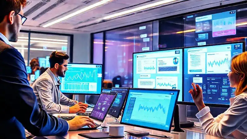 Herramientas digitales en un espacio de trabajo