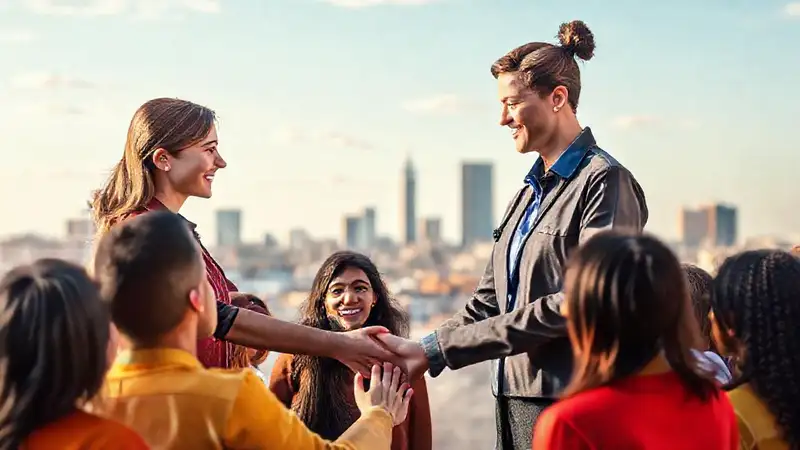 Trabajadora social promueve comunidad y ayuda