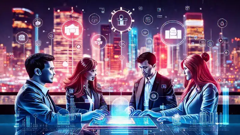 Comunicación moderna, tecnología innovadora y profesionalismo