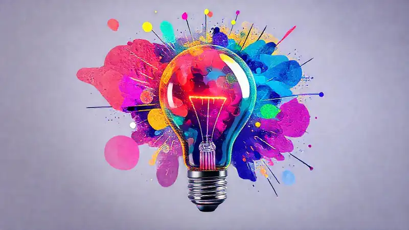 Ampolleta innovadora con diseños vibrantes y creativos