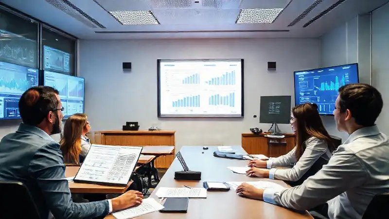 Contador profesional en capacitación moderna y organizada