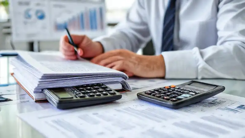 Documentos financieros y herramientas de oficina
