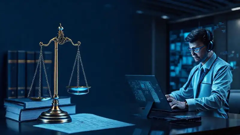 Libros y tecnología legal moderna y avanzada