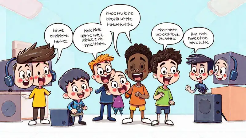 Personajes cómicos con colores y expresiones exageradas