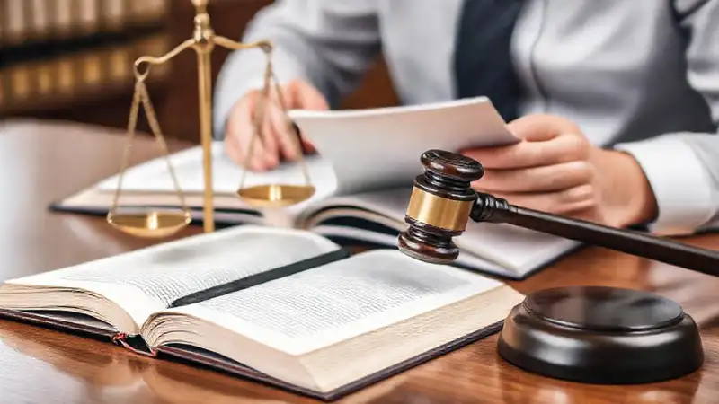 Elementos legales y simbología en un entorno profesional