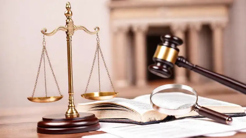 Símbolos de justicia y leyes