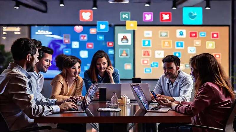 Gestores de comunidades conectados en entorno digital
