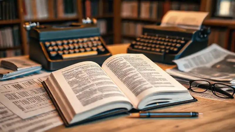Libro abierto con resaltados y ambiente acogedor