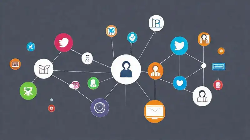 Conexión profesional en redes sociales modernas