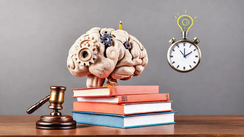 Estudiante confiante con ideas y conocimientos claros