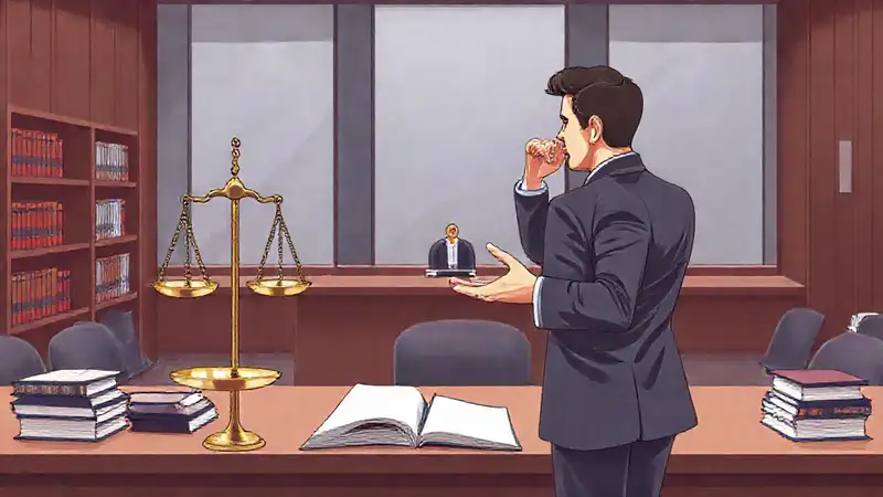 Escena legal moderna y profesional con debates