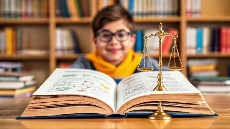 Libro con símbolos y herramientas de memorización