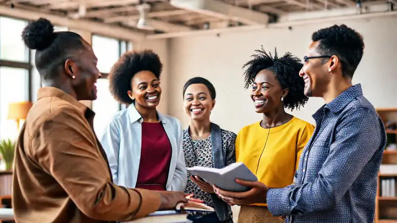 Conexión humana y empatía en un entorno positivo