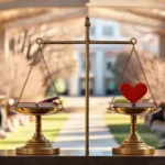 Equilibrio saludable entre estudio y relaciones en Derecho