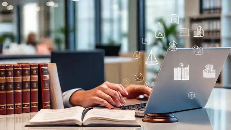 Ambiente profesional de estudio y crecimiento legal