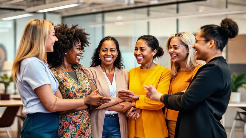 Trabajadoras sociales colaboran con entusiasmo y profesionalismo