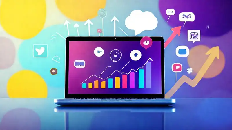 Iconos de marketing digital y redes sociales