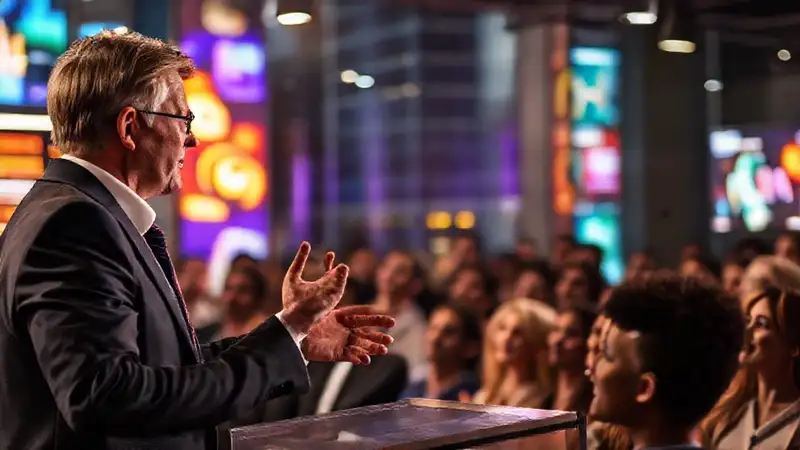 Estratega político cautiva con discurso emotivo