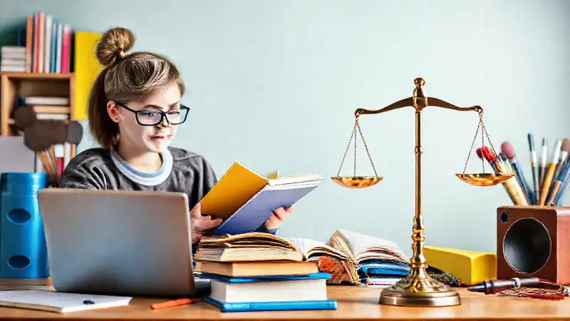 Estudiante, deporte y arte en equilibrio