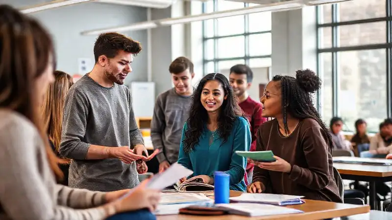 Estudiantes innovadores colaboran en proyectos comunitarios