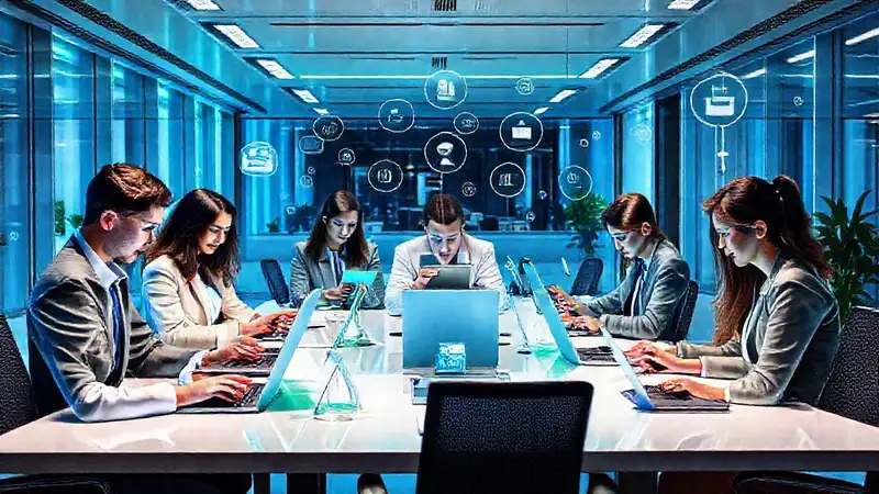 Espacio laboral responsable y moderno con diversidad digital