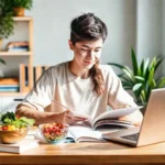 Organiza tu alimentación saludable mientras estudias Derecho