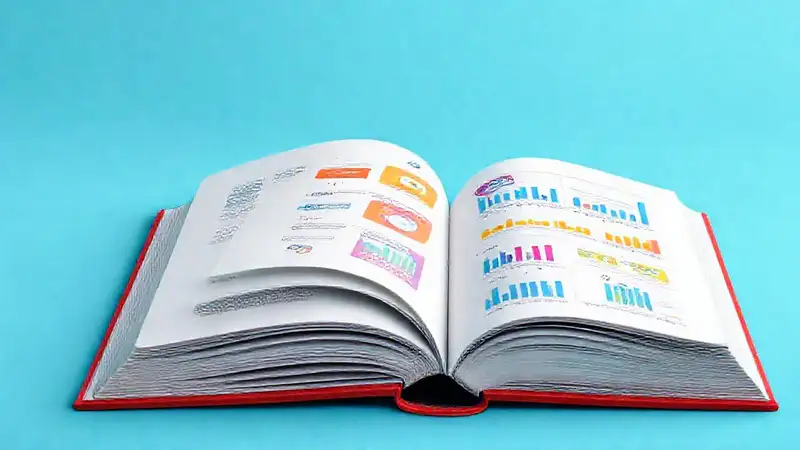 Libro digital colorido y moderno, educativo y claro