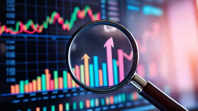 Gráficos financieros y análisis de inversiones