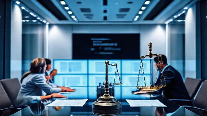 Auditores discuten ética en sala moderna