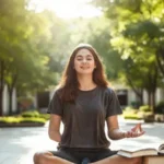 Meditación para reducir el estrés en la universidad