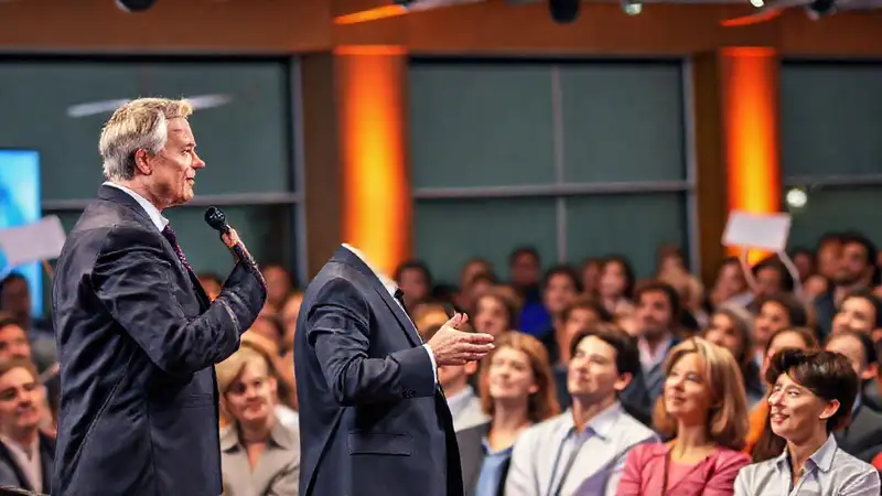 Político inspira confianza en audiencia diversa