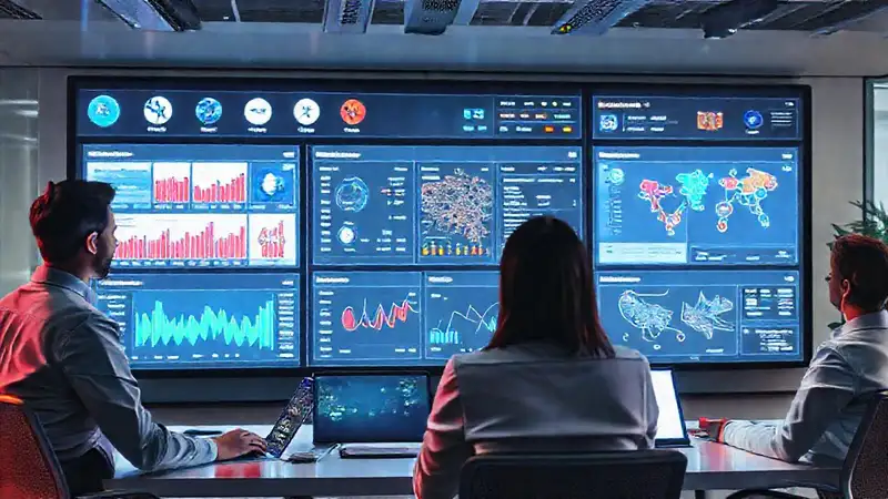 Panel de monitoreo social con análisis profesional