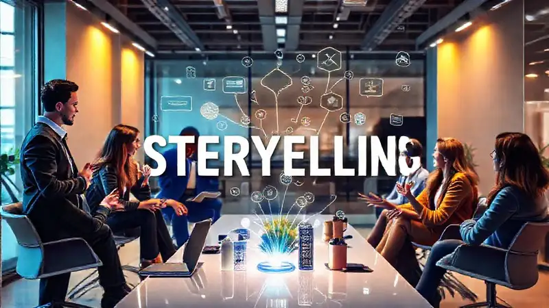 Narrativa corporativa moderna fomentando innovación y conexión
