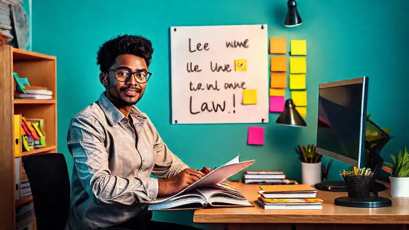 Espacio motivador para estudiar con energía positiva